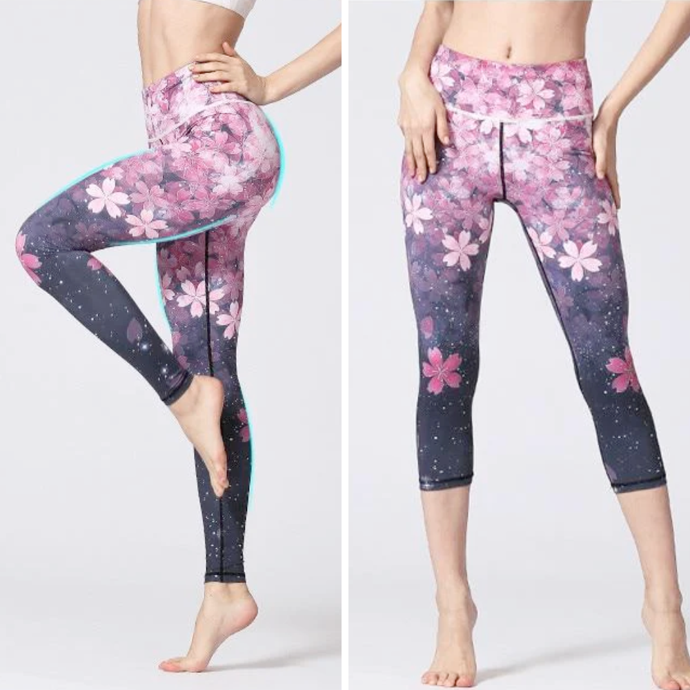 Yoga Floral Leggings