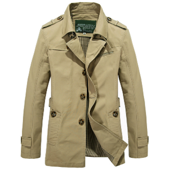 Mens Light Weight Cotton Jacket - AmtifyDirect