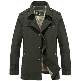 Mens Light Weight Cotton Jacket - AmtifyDirect