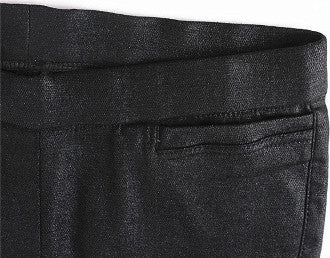 Womens Wet Look Jeggings