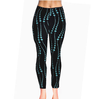 Womens Swirl Pattern Leggings