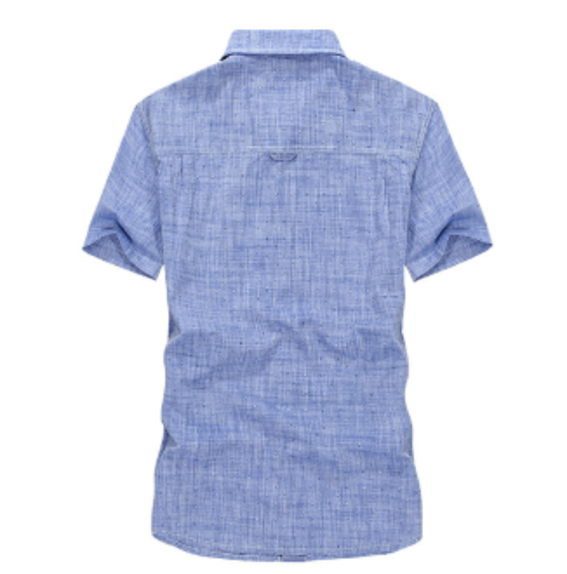 Mens Short Sleeved Oxford Shirt