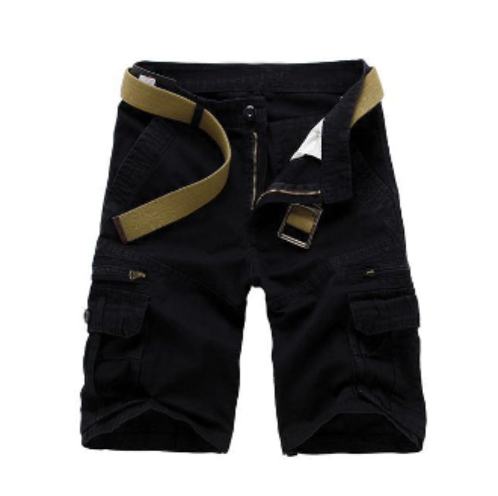 Mens Classic Cotton Cargo Shorts - AmtifyDirect