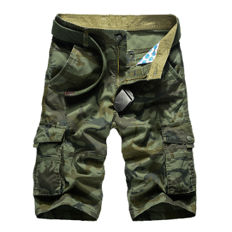 Mens Camo Cargo Shorts - AmtifyDirect