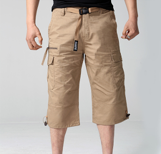 Mens Belted Cargo Shorts - AmtifyDirect