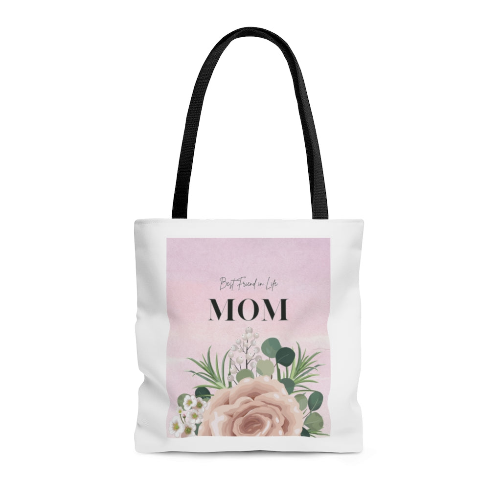 Mom Best Friend In Life Beach Tote Bag Medium