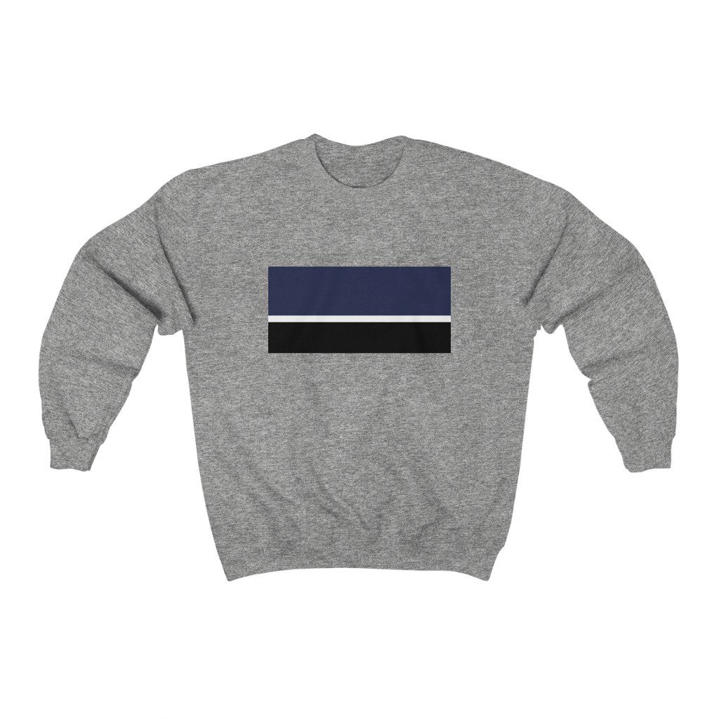 Men's Multi Strip Crewneck Sweatshirt