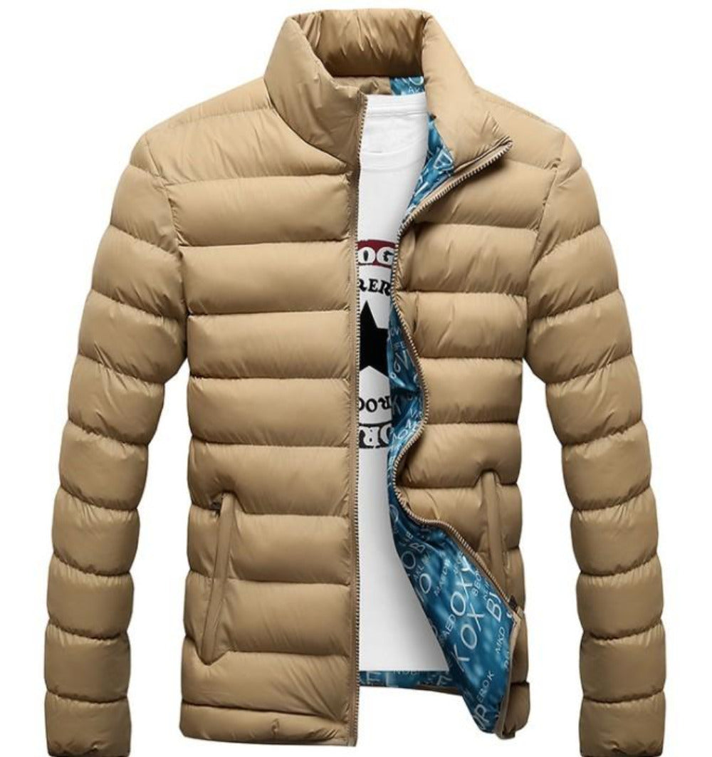 Mens Puffer Bomber Jacket