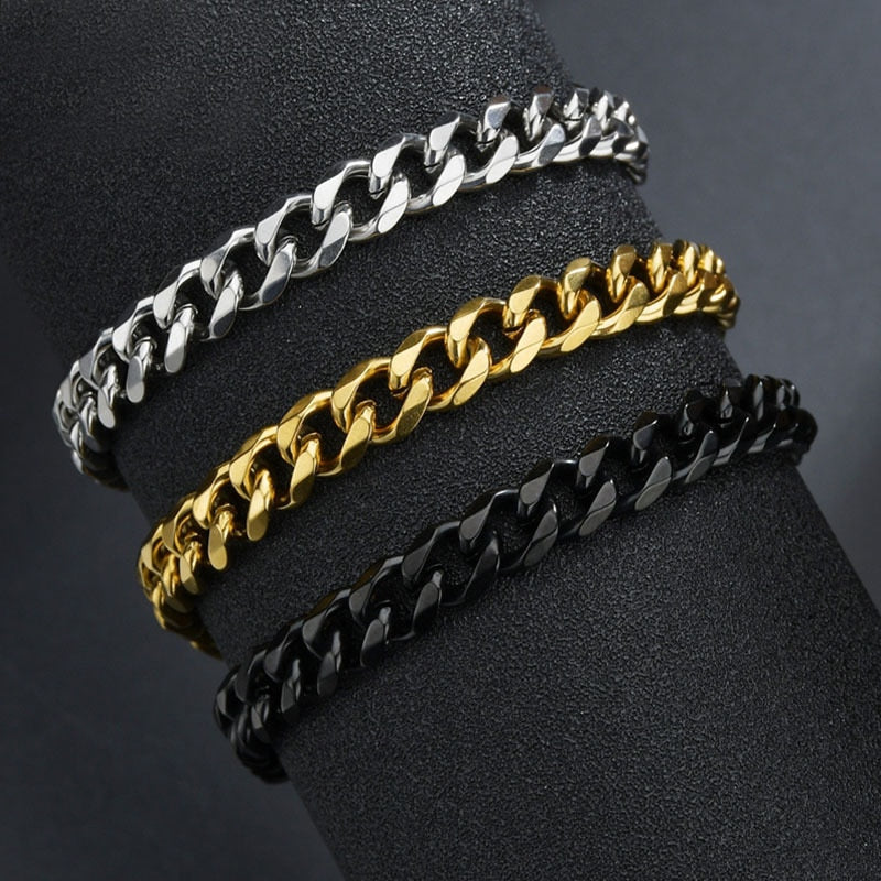 Classic Plated Chain Bracelet