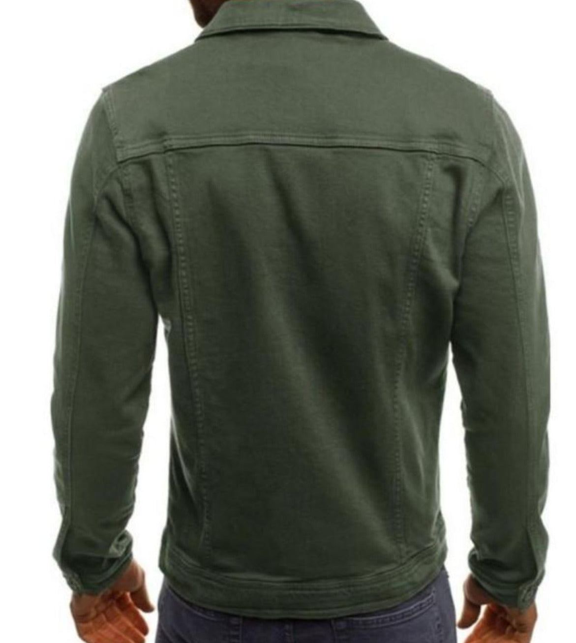 Mens Casual Utility Shirt Jacket