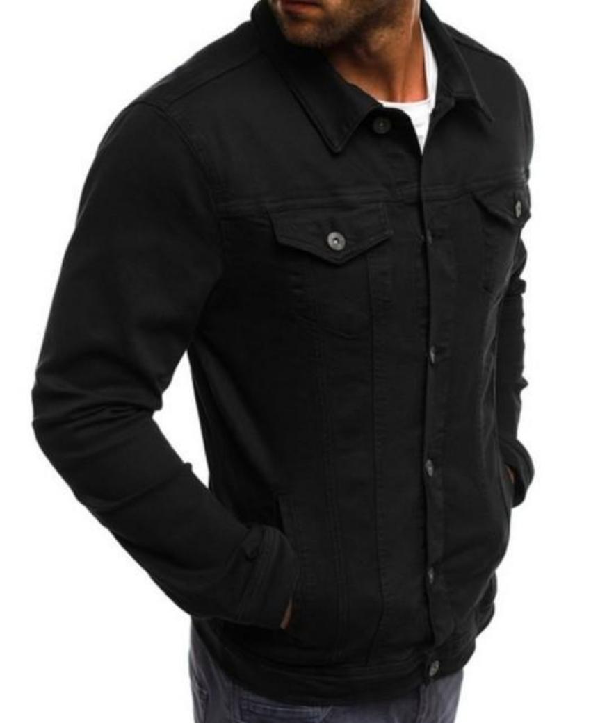 Mens Casual Utility Shirt Jacket