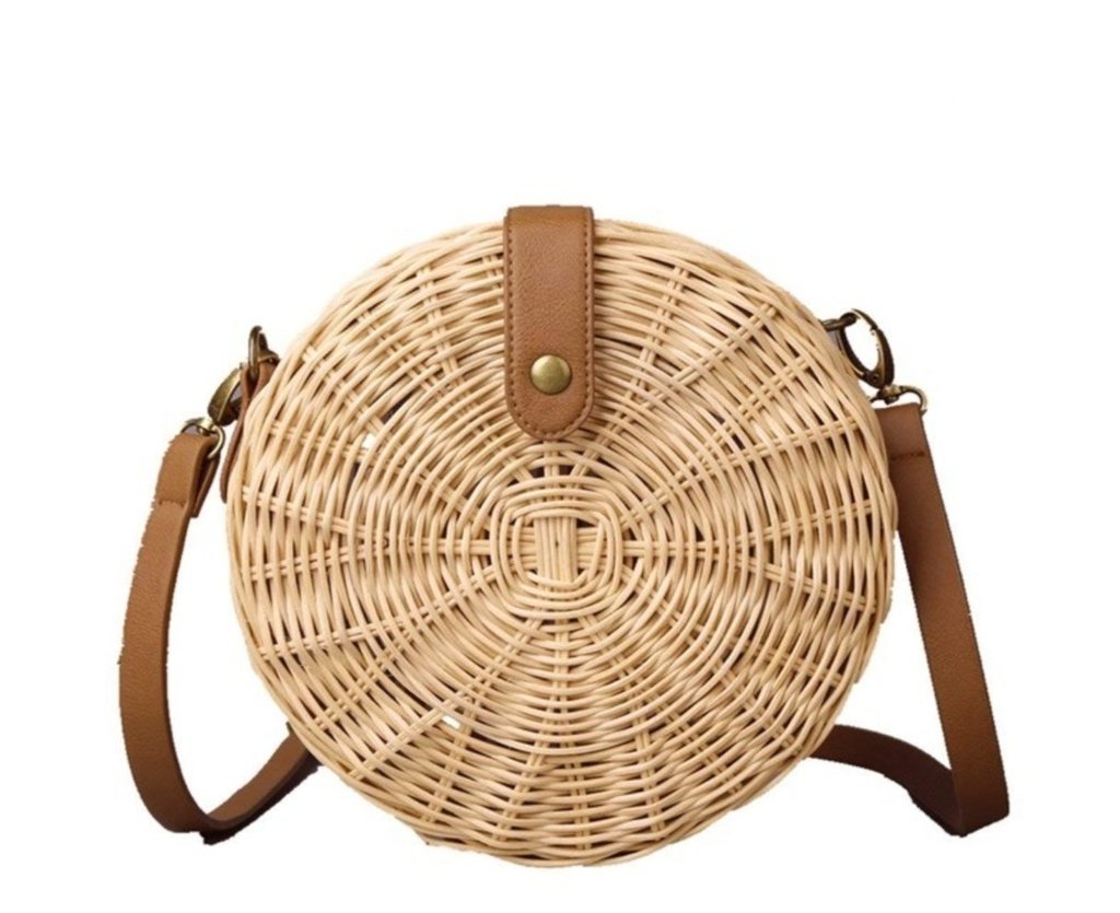 Basket - Round Shoulder Bag