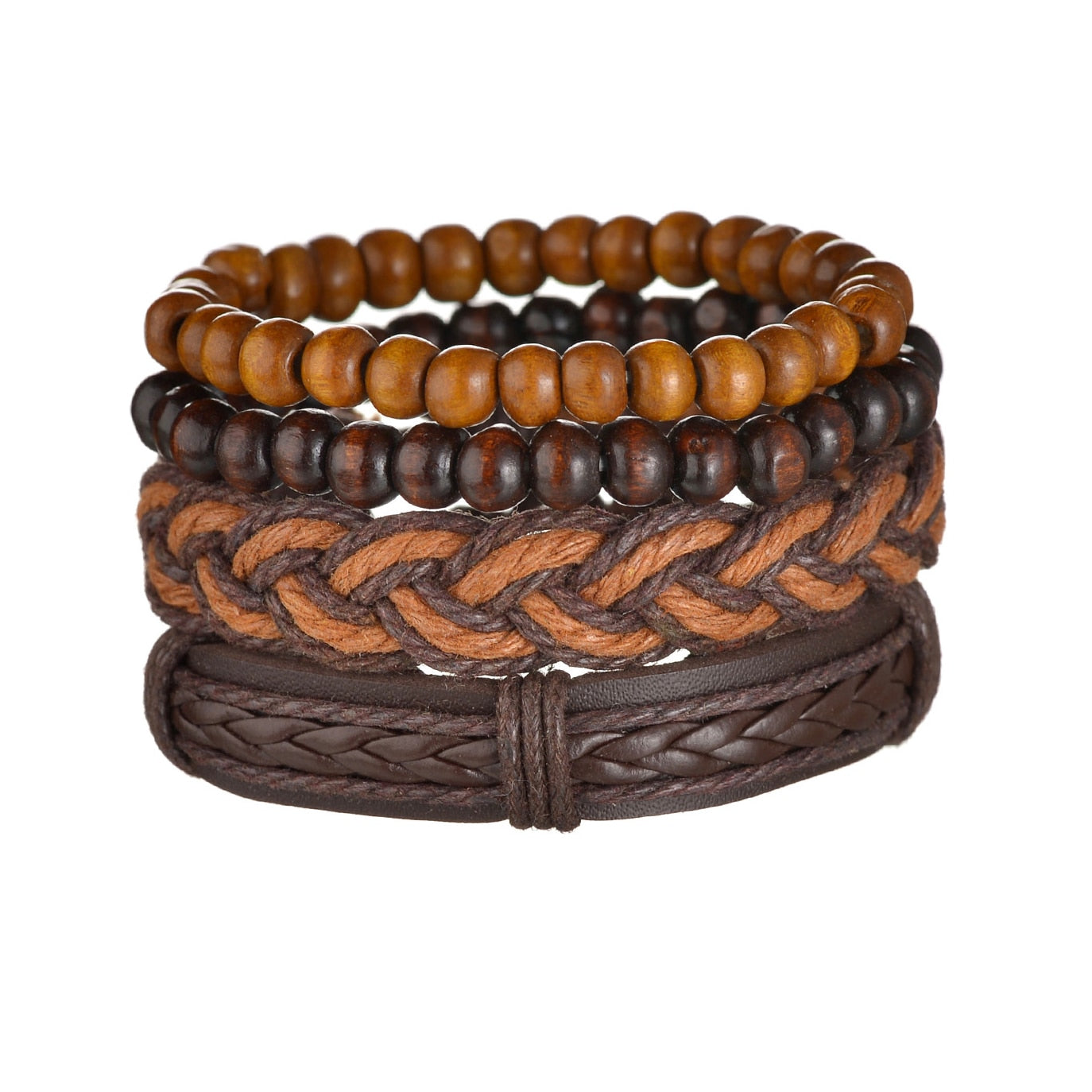 Mens Modern Multilayered Bracelet