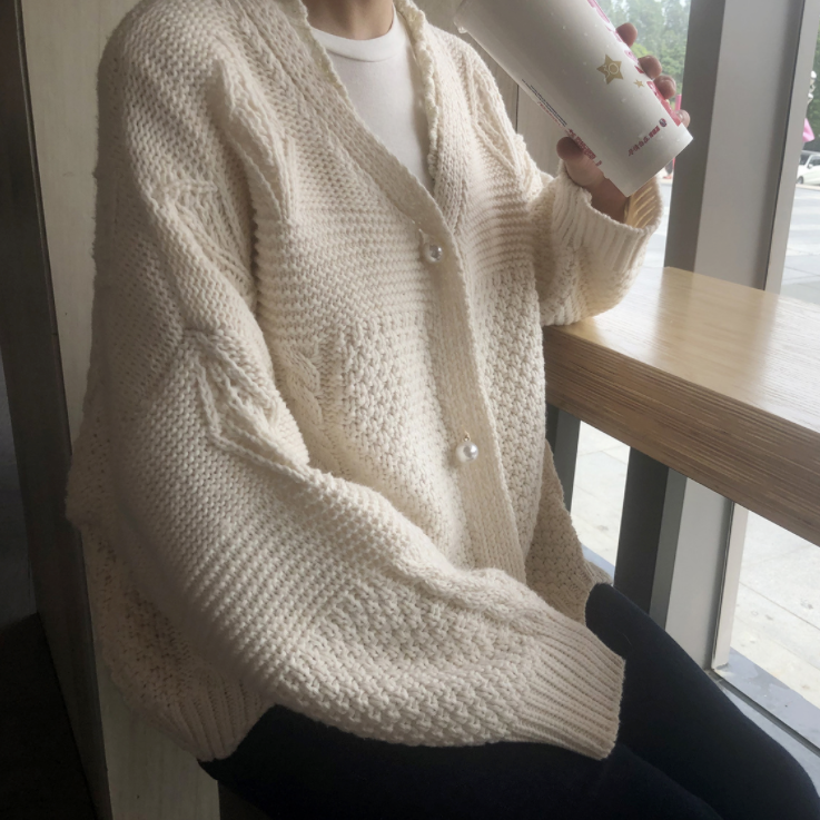 Womens Batwing Knit Cardigan