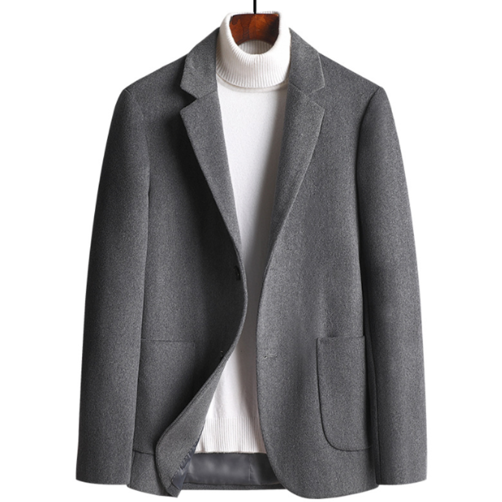 Mens Classy Single Breasted Woolen Blend Blazer