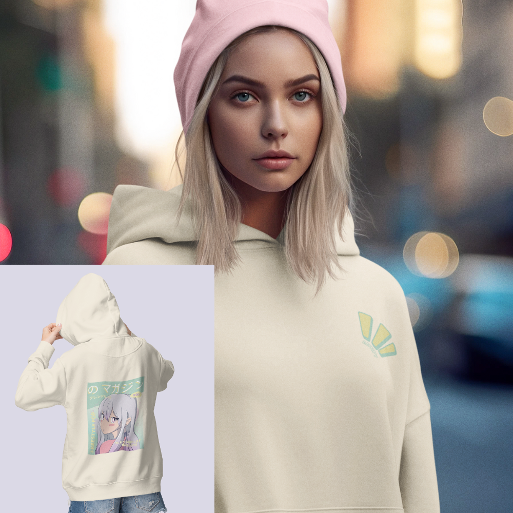 Mango Anime Logo Hoodie