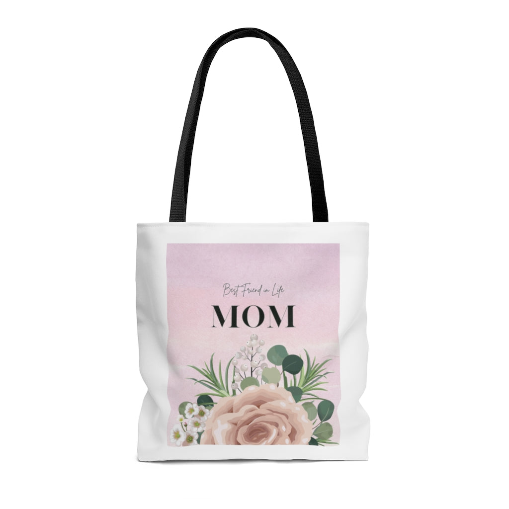 Mom Best Friend In Life Beach Tote Bag Medium