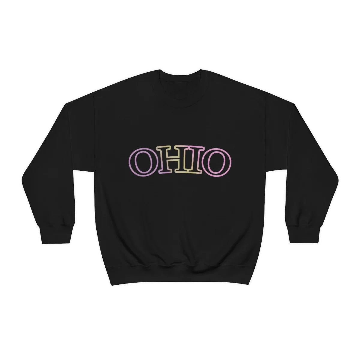 Womens Gradient Ohio logo Sweatshirt