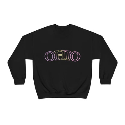 Womens Gradient Ohio logo Sweatshirt