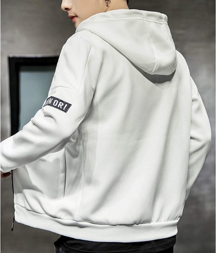 Mens Street Style Hooded Jacket