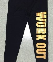 Womens Fun Work Out Leggings