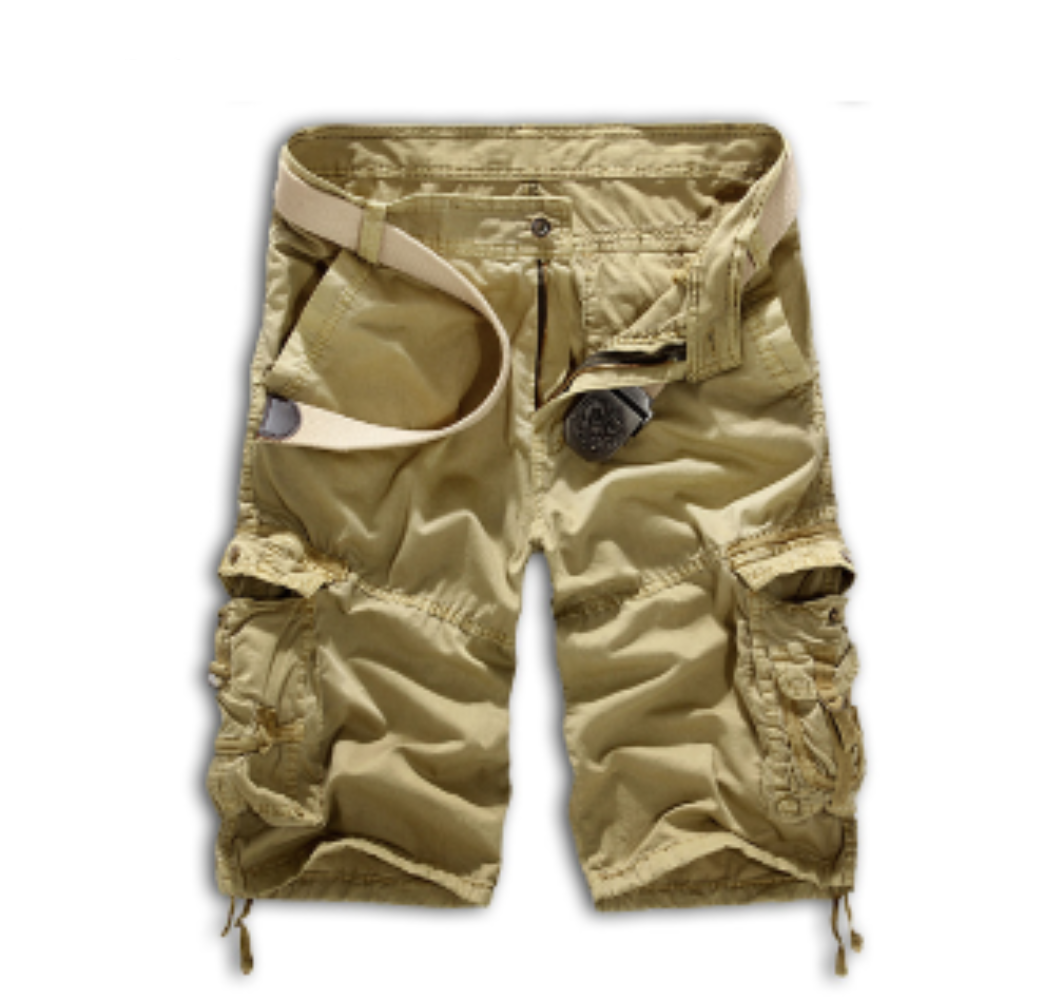 Mens Long Cargo Shorts - AmtifyDirect