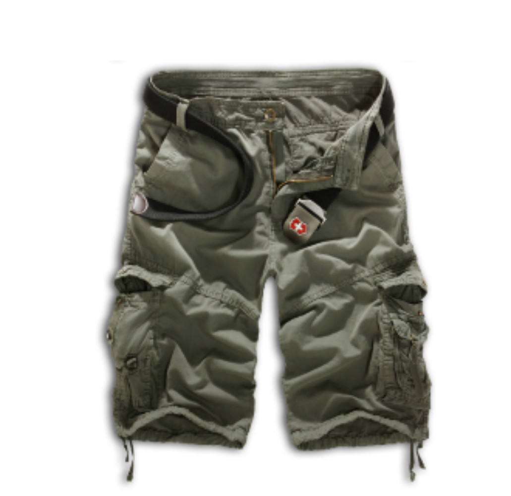 Mens Long Cargo Shorts - AmtifyDirect