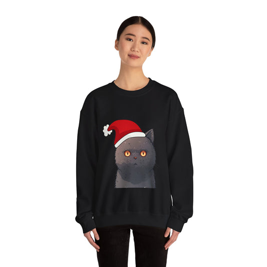 Christmas Cat Sweatshirt