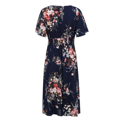 Womens Plus Size Floral Dress