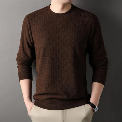 Mens Casual Long Sleeve Top