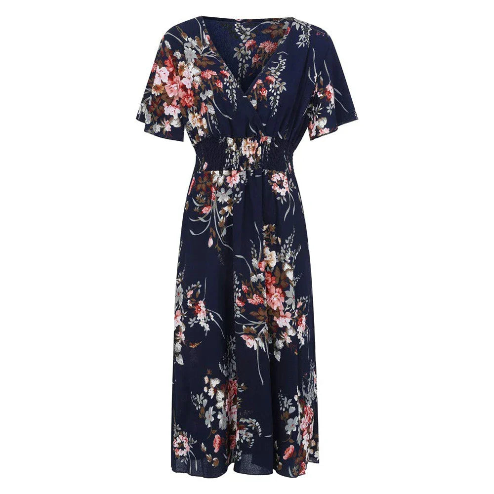 Womens Plus Size Floral Dress