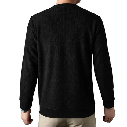 Mens Casual Long Sleeve Top