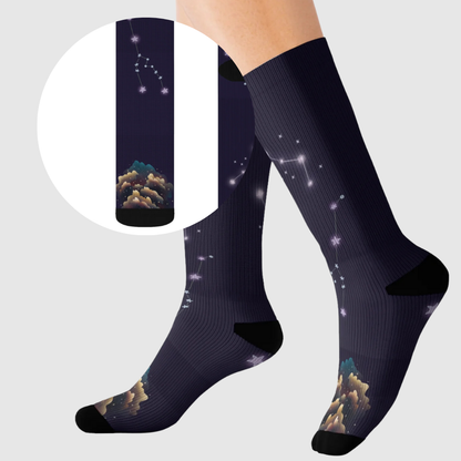 Constellation Novelty Socks