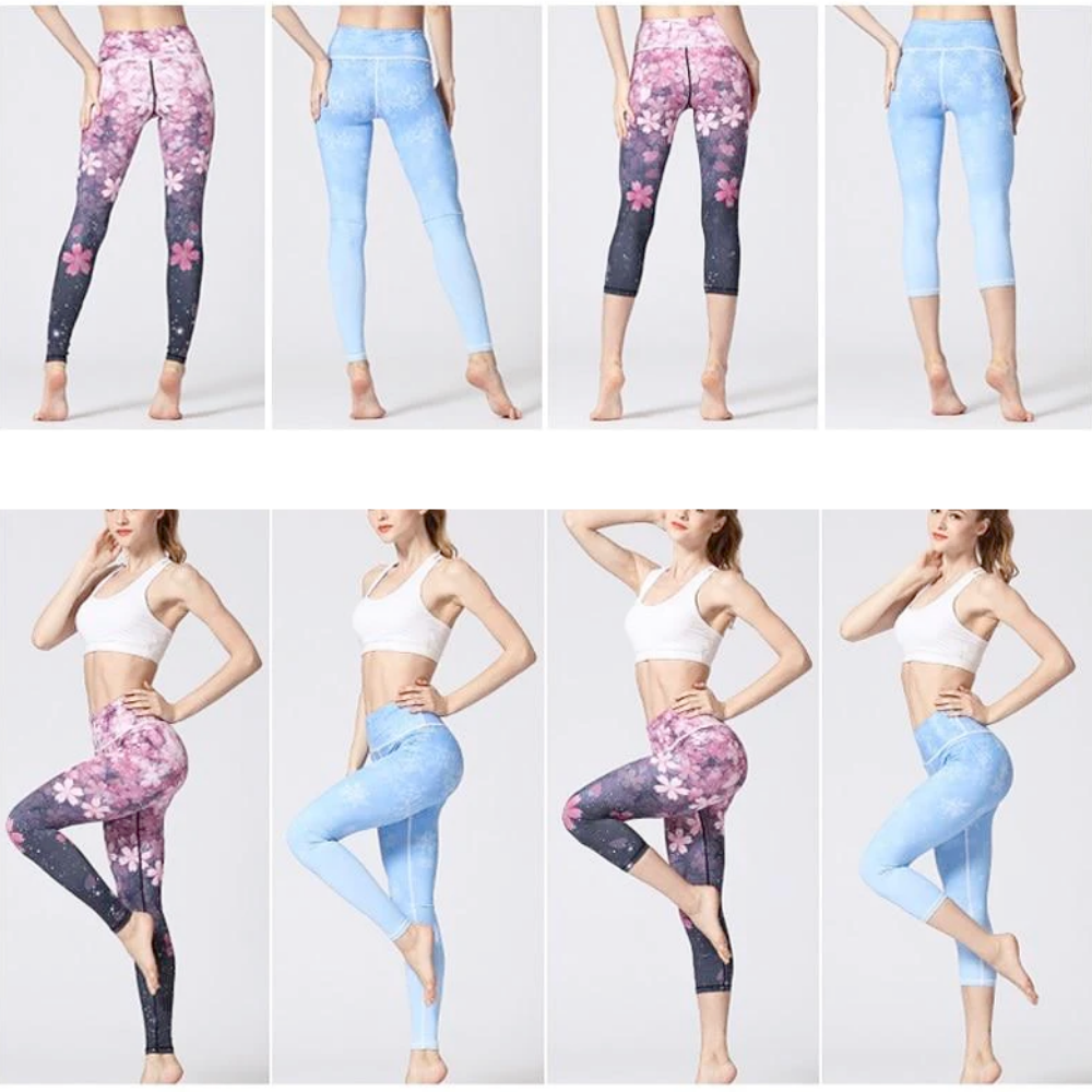 Yoga Floral Leggings