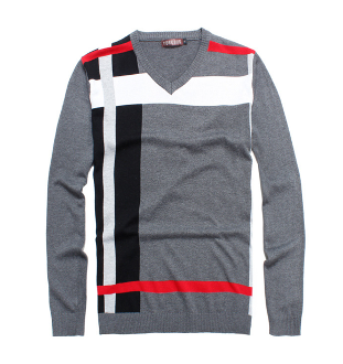 Mens Multi Stripe Sweater - AmtifyDirect