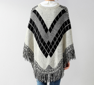 Womens Poncho Sweater