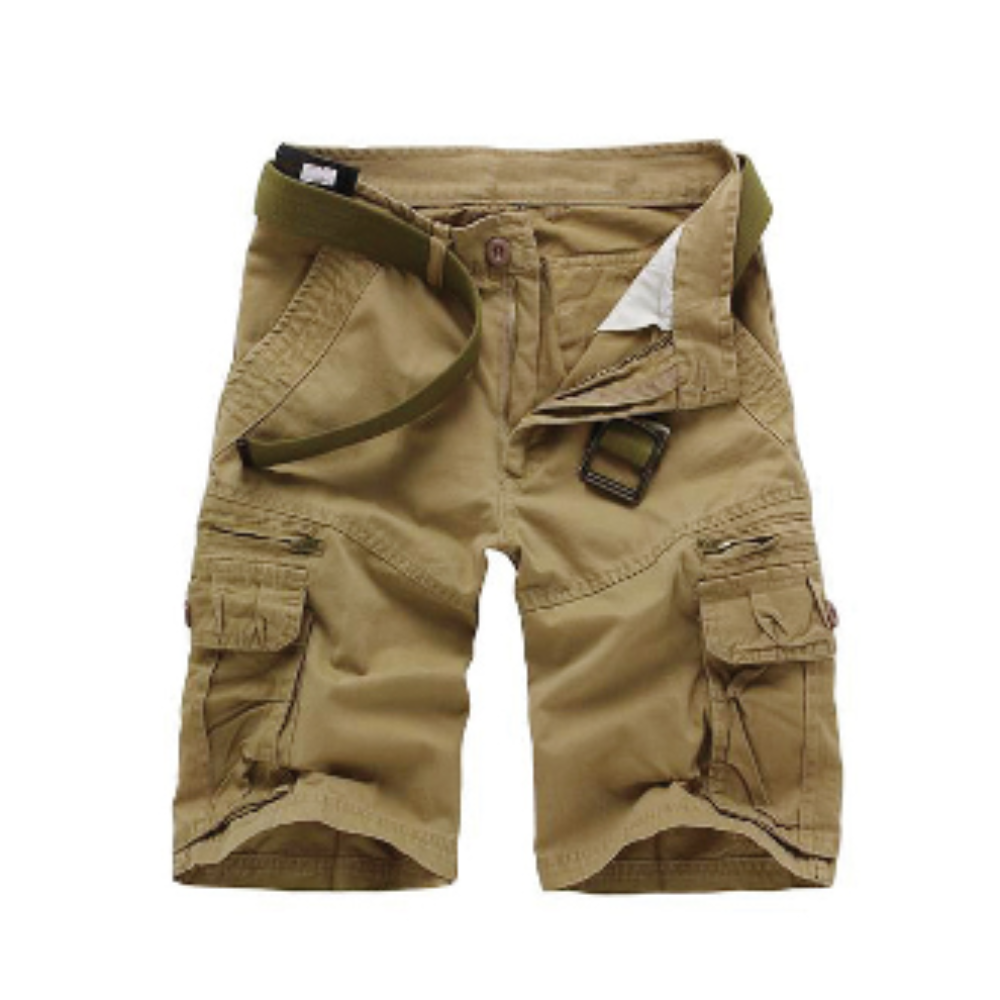 Mens Classic Cotton Cargo Shorts - AmtifyDirect