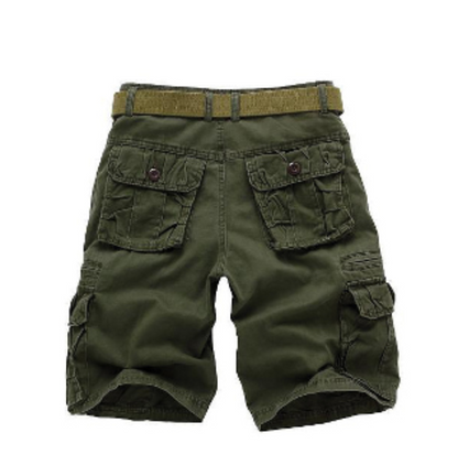Mens Classic Cotton Cargo Shorts - AmtifyDirect