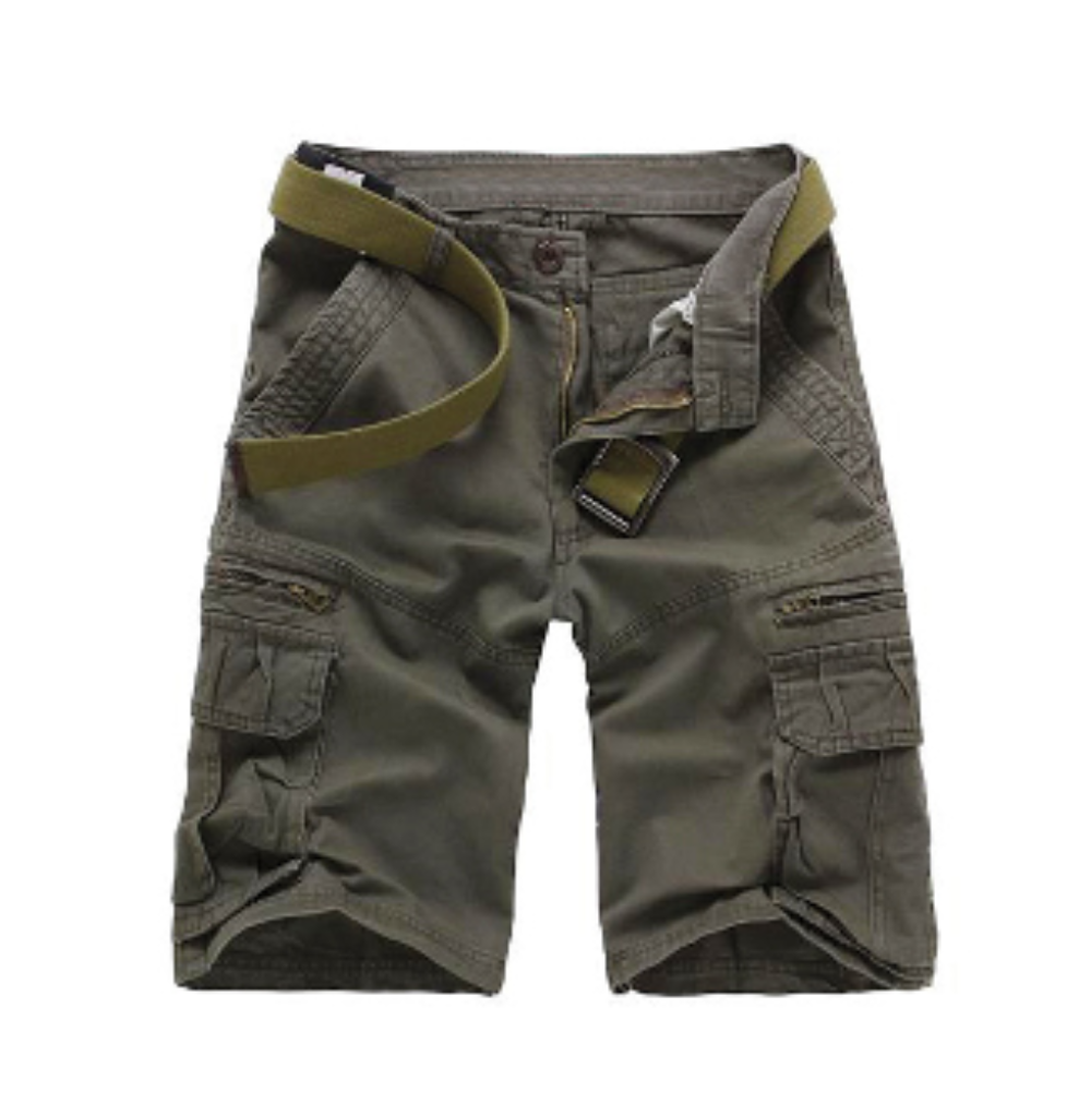 Mens Classic Cotton Cargo Shorts - AmtifyDirect