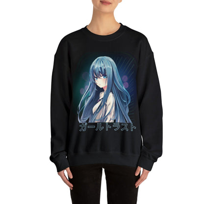 Blue Hair Anime Sweatshirt