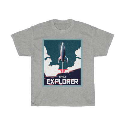 Mens Space Rocket T-Shirt