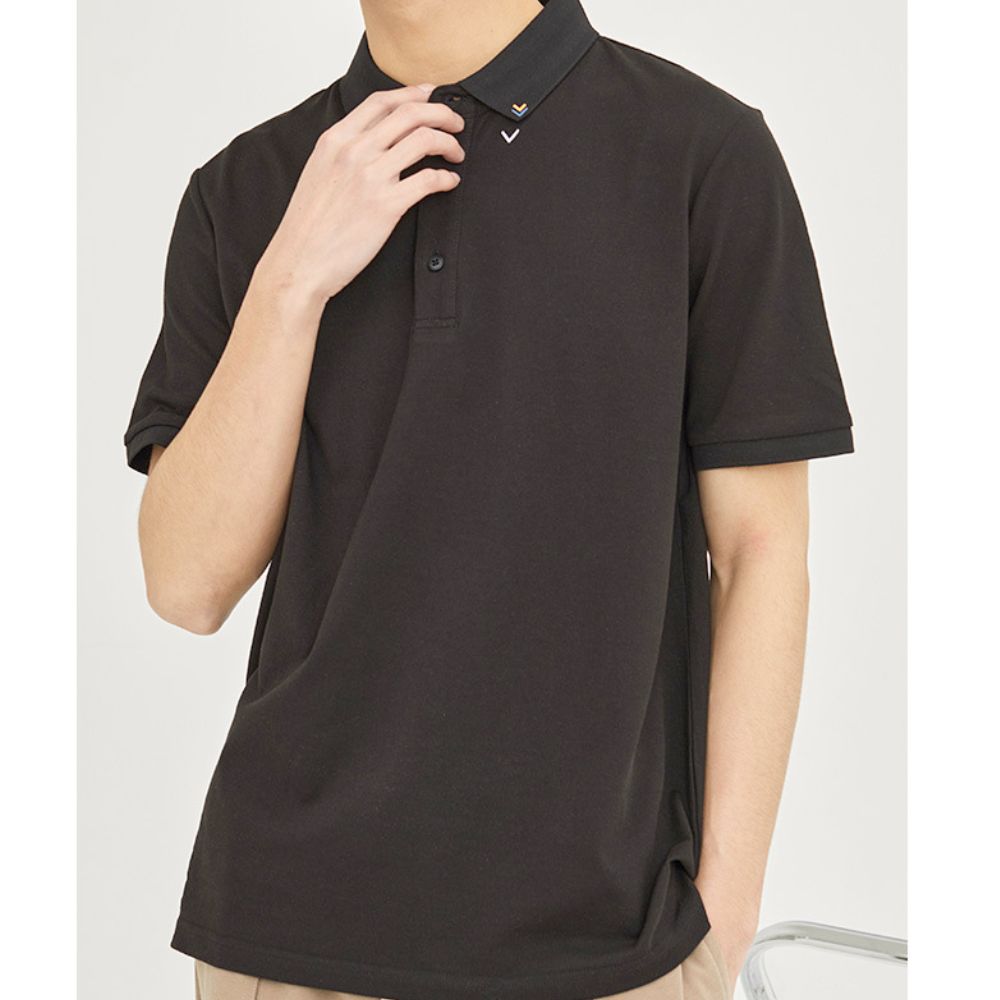 Mens Casual Polo T-Shirt with Clean Designs