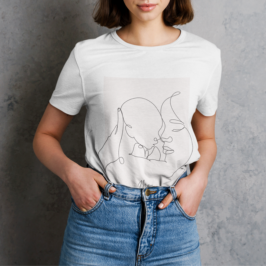 Womens MOM and baby T-Shirt