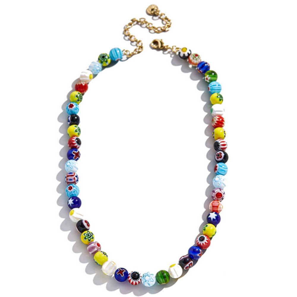 Candice Layered Multi-Color 2 PC Layered Necklace