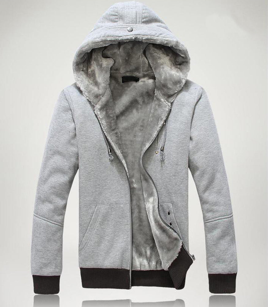 Fur lined hot sale hood jacket