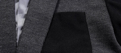 Mens Contrasting Sleeve Sports Jacket - AmtifyDirect