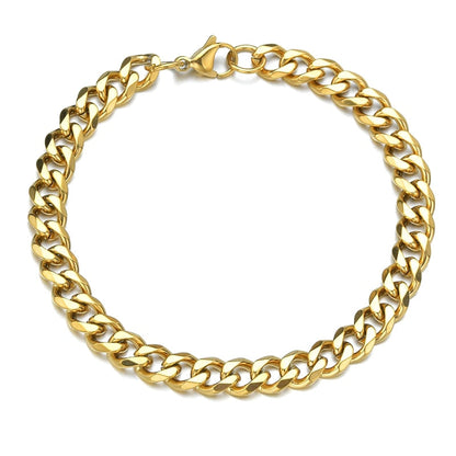 Classic Plated Chain Bracelet