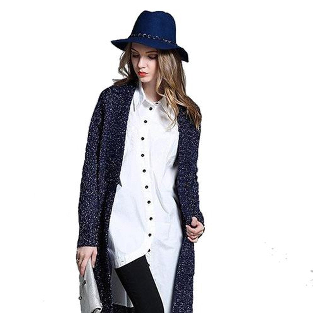 Womens Casual Long Cardigan