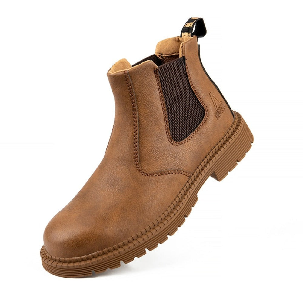 Men's Waterproof Vegan Leather Ankle Boots