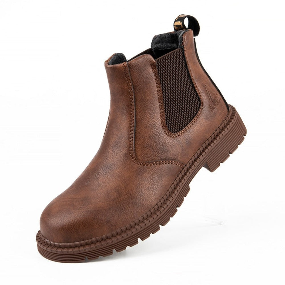 Men's Waterproof Vegan Leather Ankle Boots